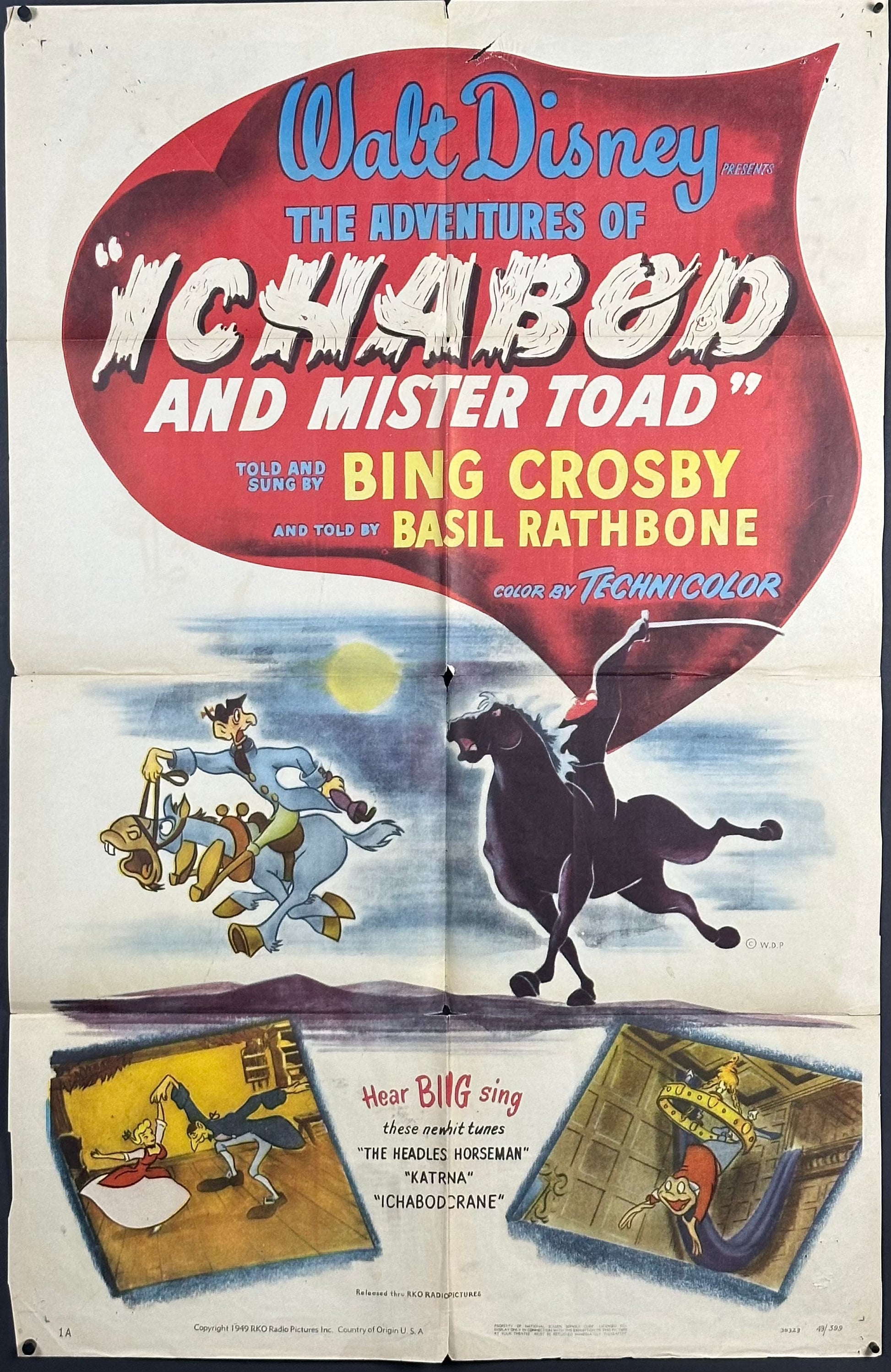 Ichabod And Mister Toad - posterpalace.com