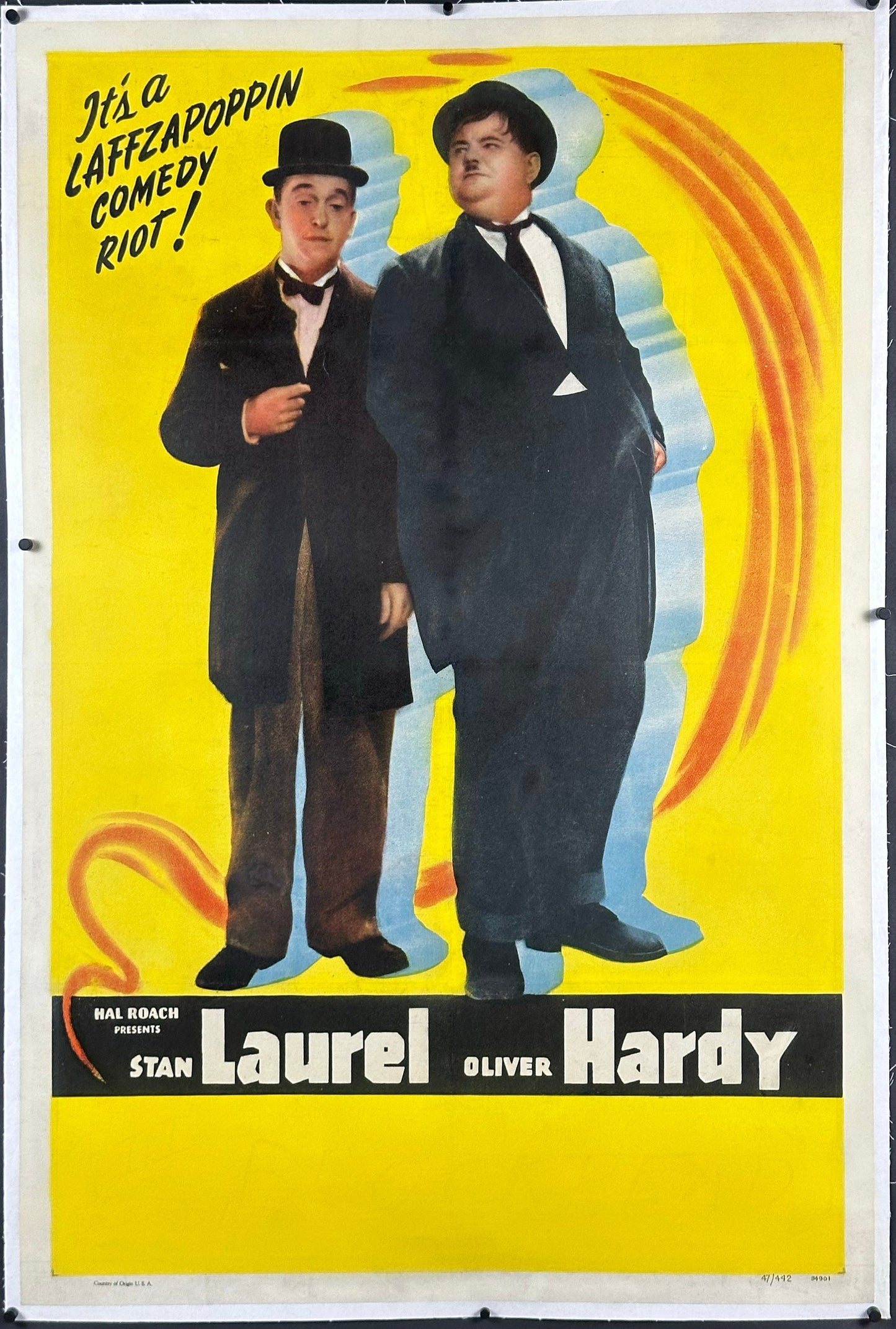 Laurel and Hardy Stock Poster - posterpalace.com