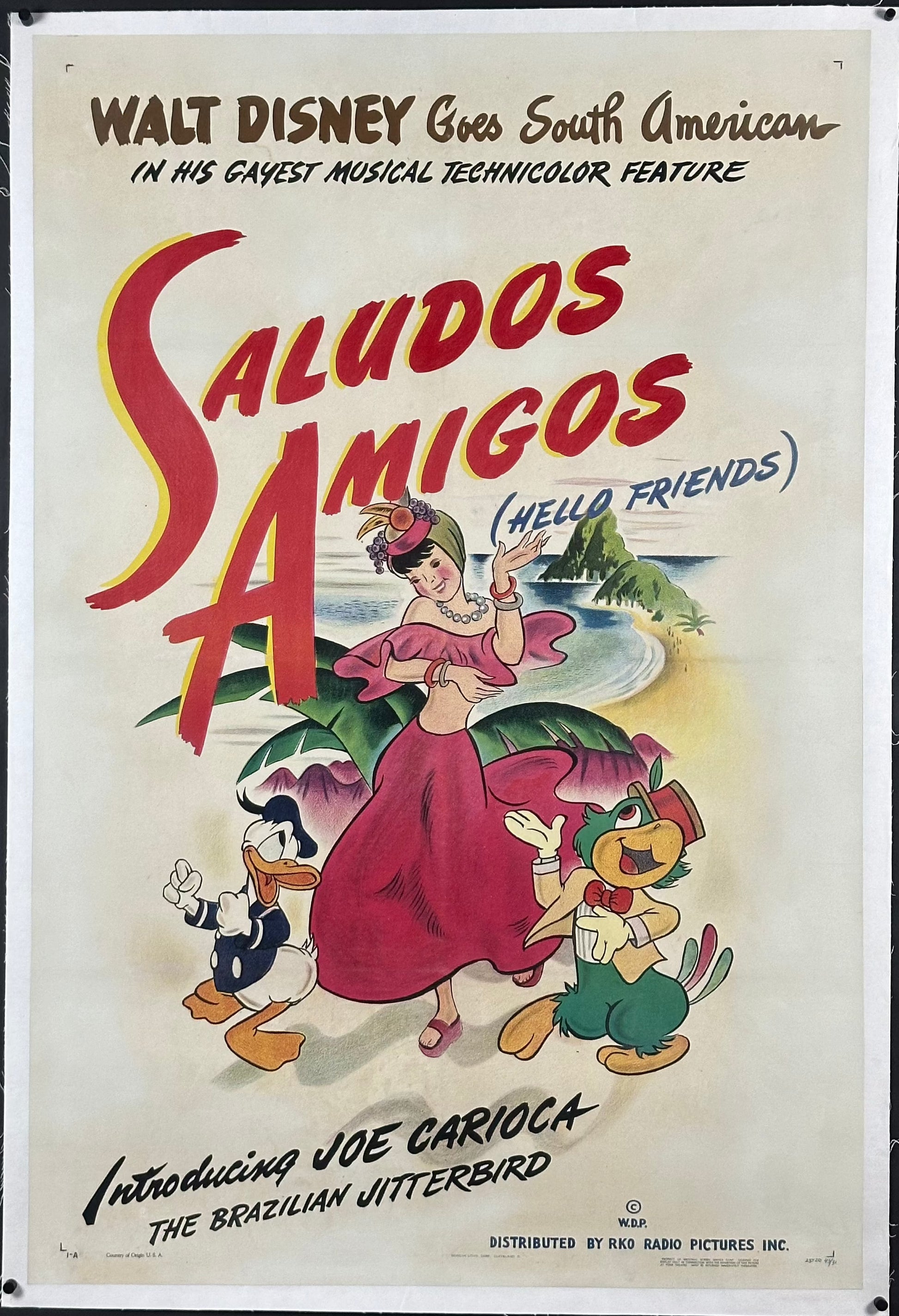 Saludos Amigos - posterpalace.com