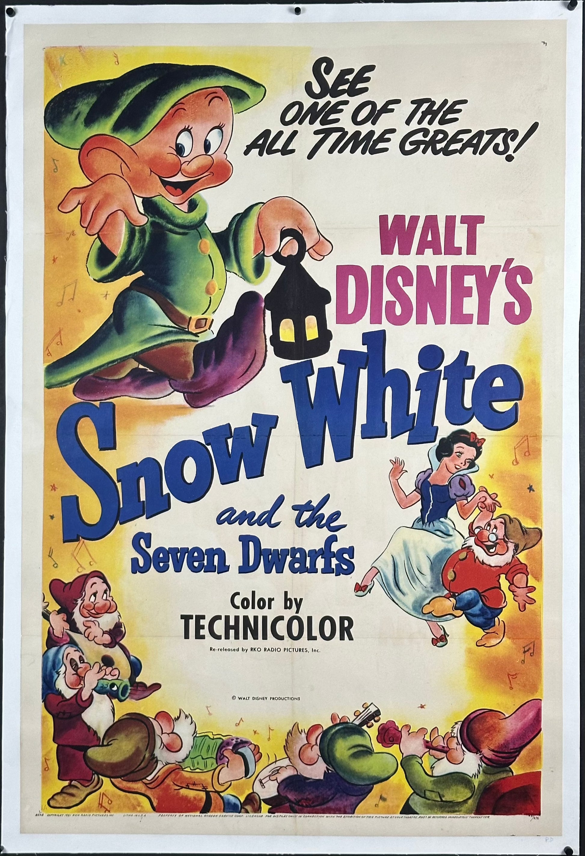 Snow White And The Seven Dwarfs - posterpalace.com