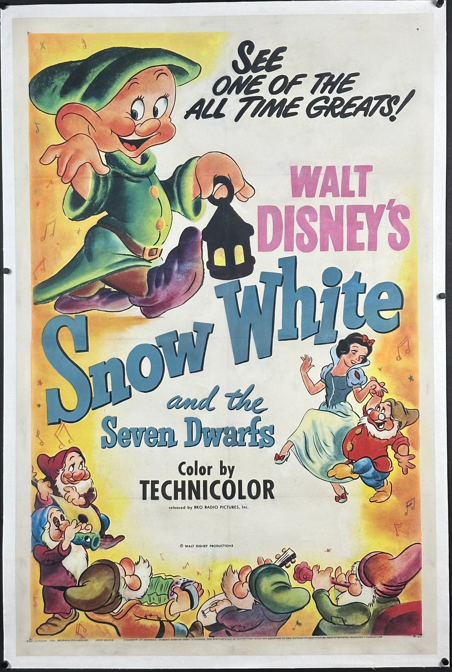 Snow White And The Seven Dwarfs - posterpalace.com