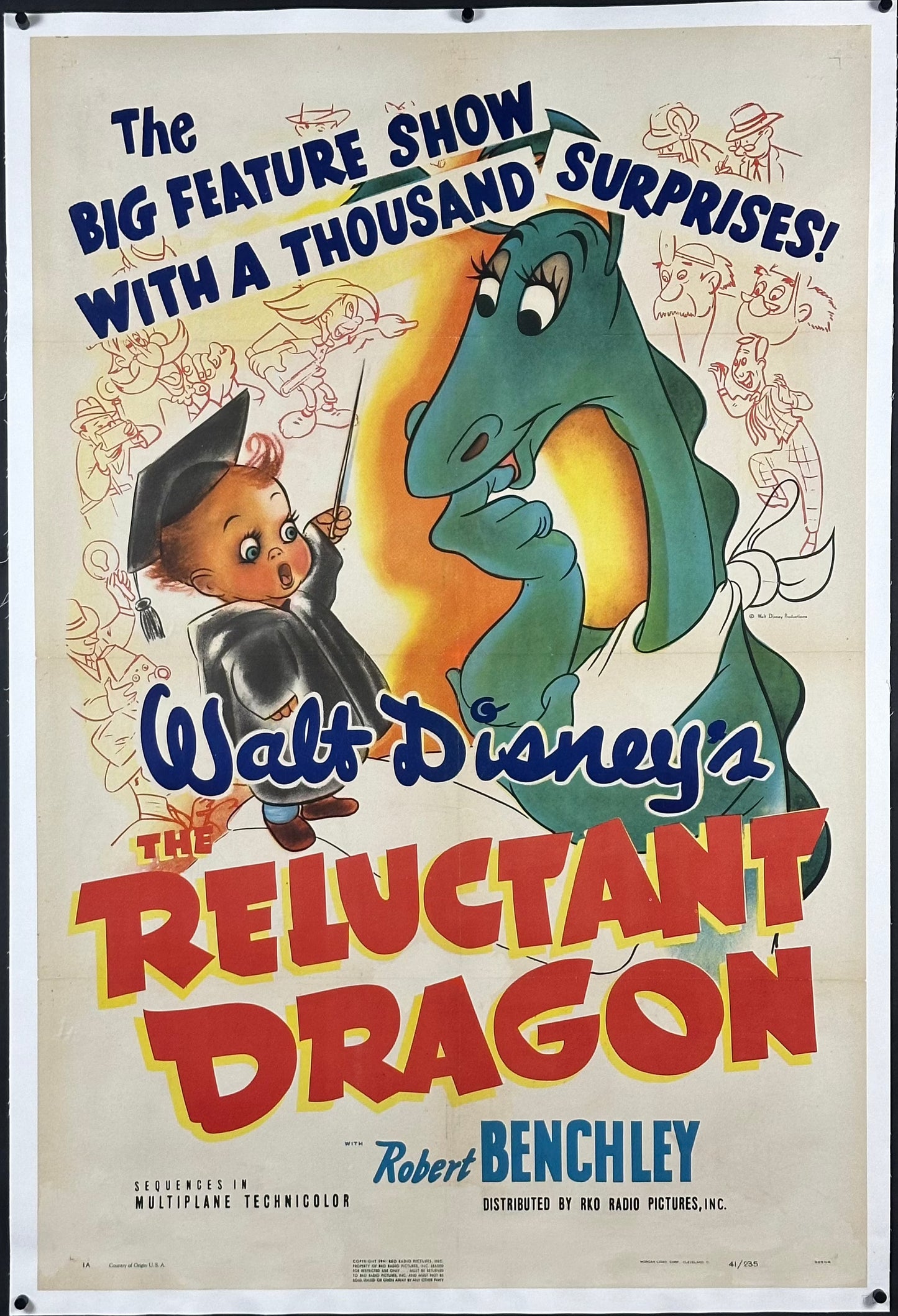 The Reluctant Dragon - posterpalace.com