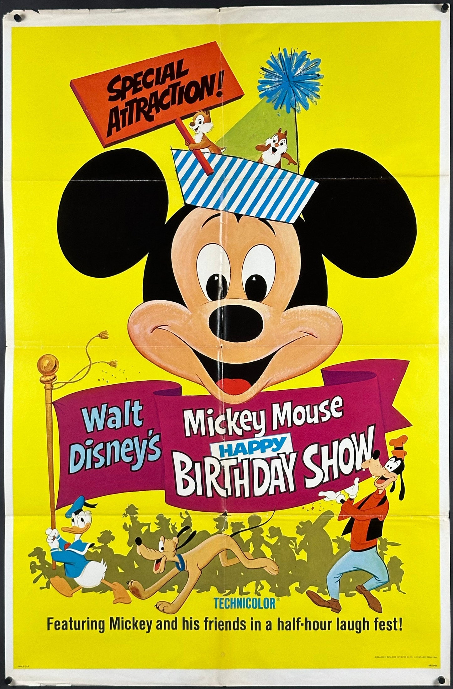 Walt Disney's Mickey Mouse Happy Birthday Show - posterpalace.com