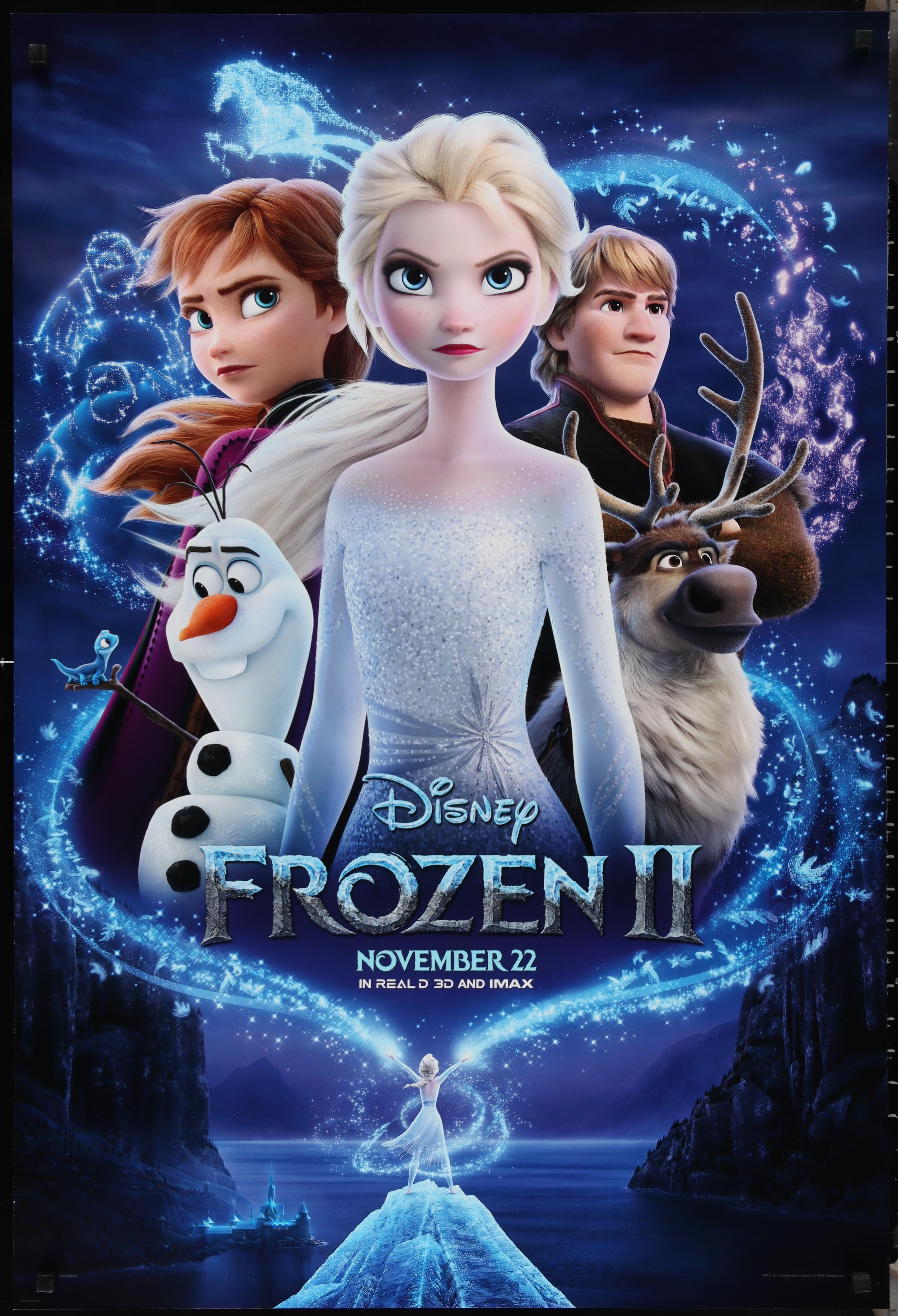 Frozen II Vintage US One Sheet (2019) - ORIGINAL RELEASE – posterpalace.com