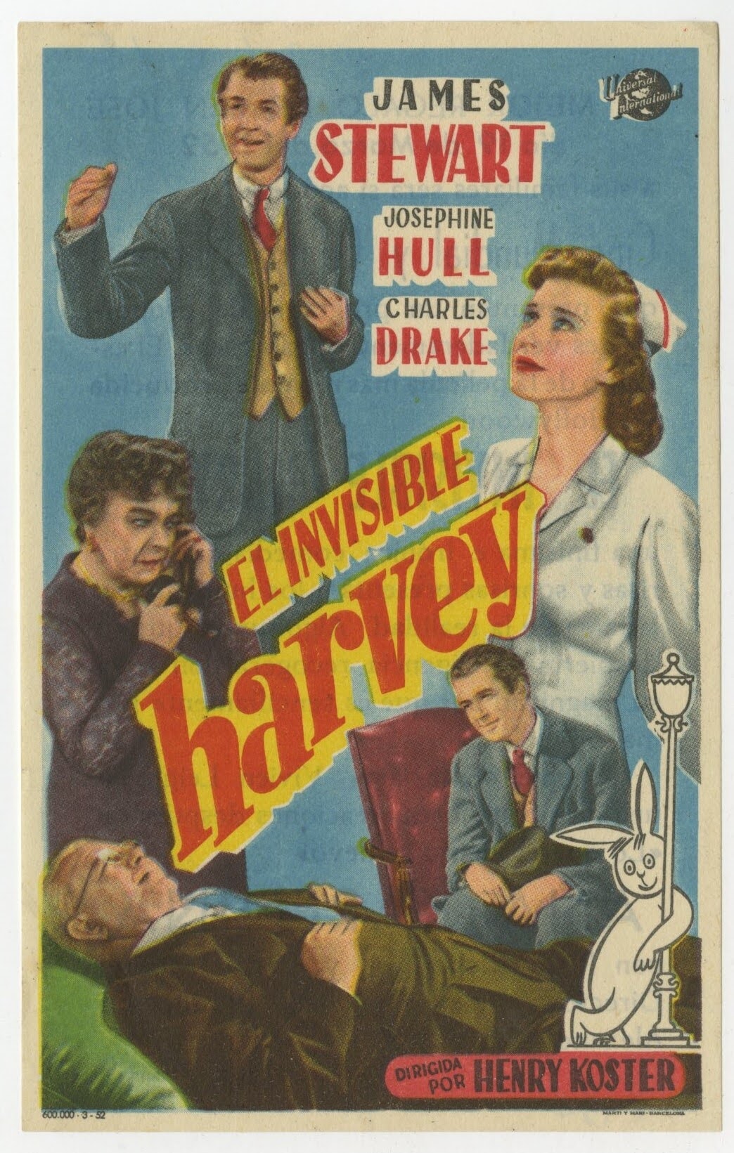 Harvey Spanish Herald (R 1952) - posterpalace.com