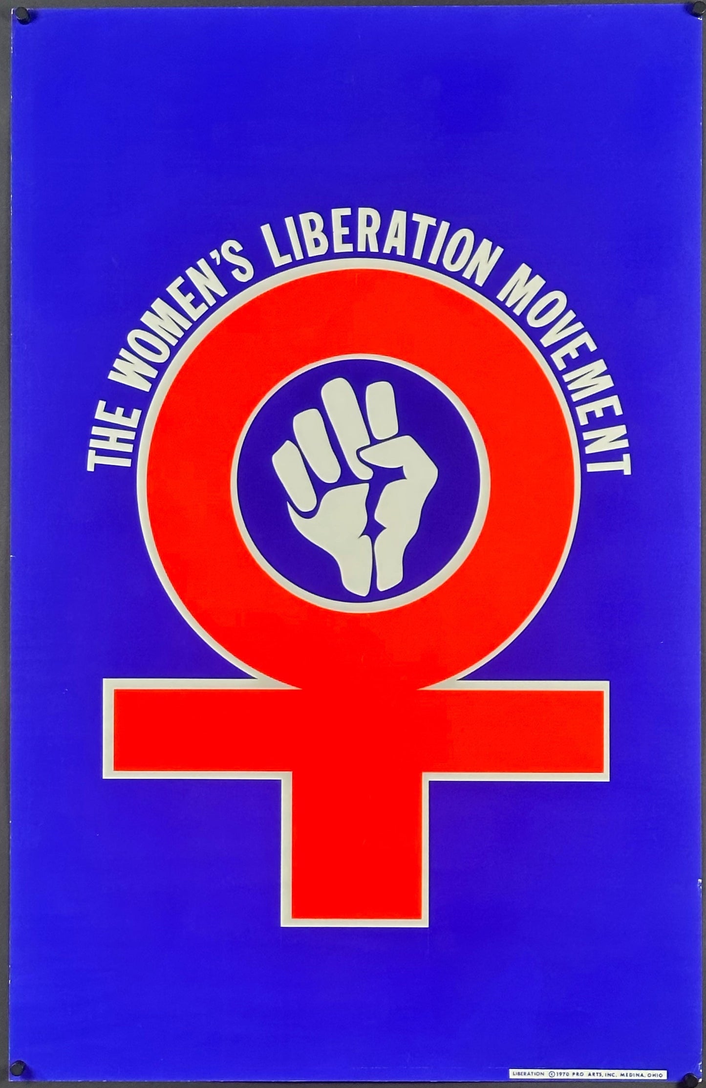 Women S Liberation Movement Political Poster 1970
